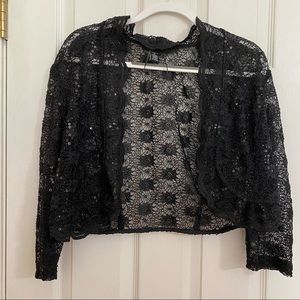 R&M Richards Laced Shrug XL